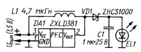 led драйвер на ZXLD381