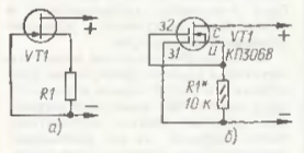 схема стабилизатора тока на полевом транзисторе